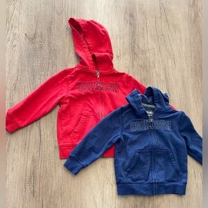 2/$15 OshKosh Cotton Toddler Sweatshirts 2T